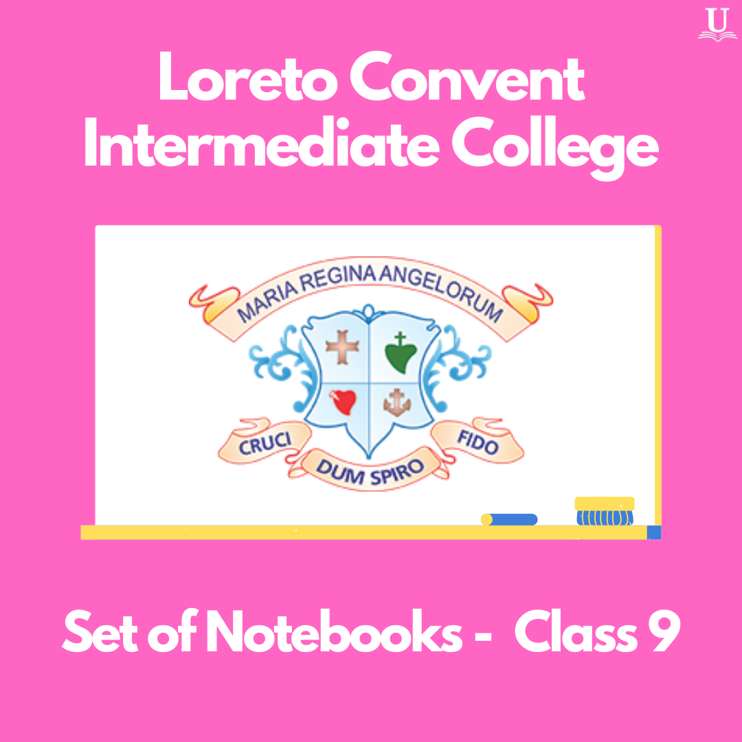 Loreto Convent Set of Notebooks - Class 9