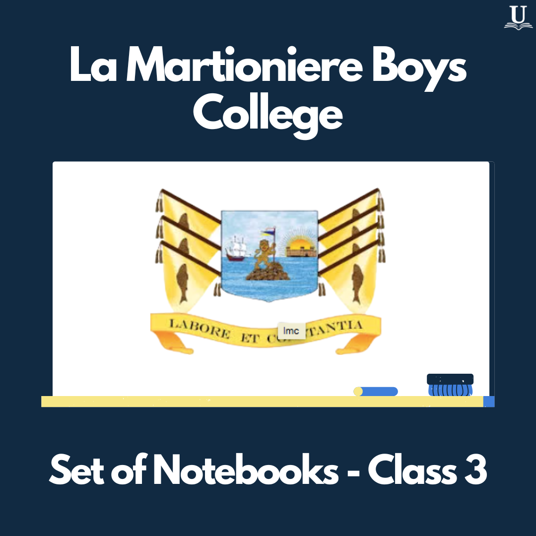 LMBC CLASS 3 NOTEBOOKS