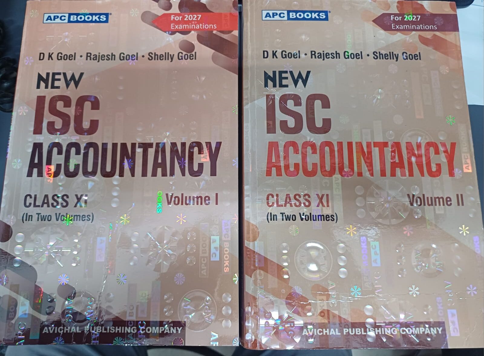 NEW ISC ACCOUNTANCY CLASS 11 SET OF TWO VOLUME TH BY DK GOEL 2026 EDITION (9789363330764)
