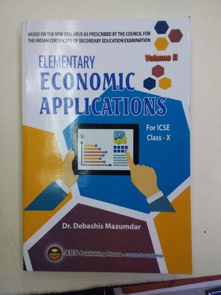 Elementary Econmic Applications Vol 2 Class 10 By Debashis Mazumdar Universal Book Seller