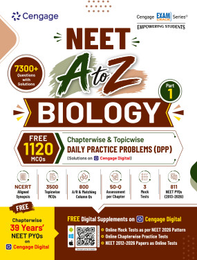 NEET A to Z Biology: Part 1 (Cengage) (9789366601519)