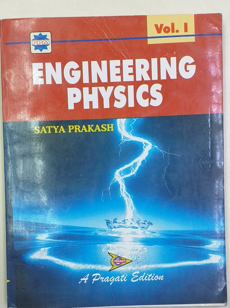 Engineering Physics Vol-1 By.Satya Prakash – Universal Book Seller