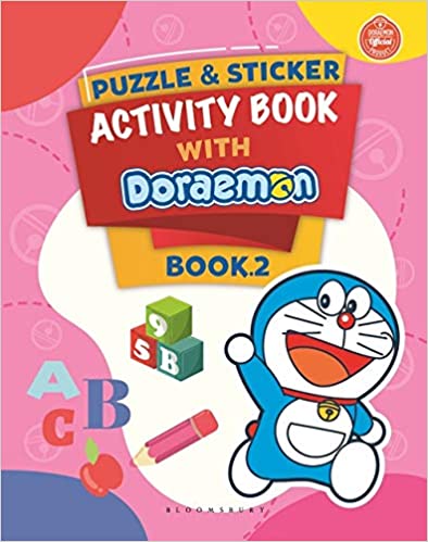 Puzzle & Sticker : Activity Book With Doraemon Book.2 By Bloomsbury India (9789389611700)