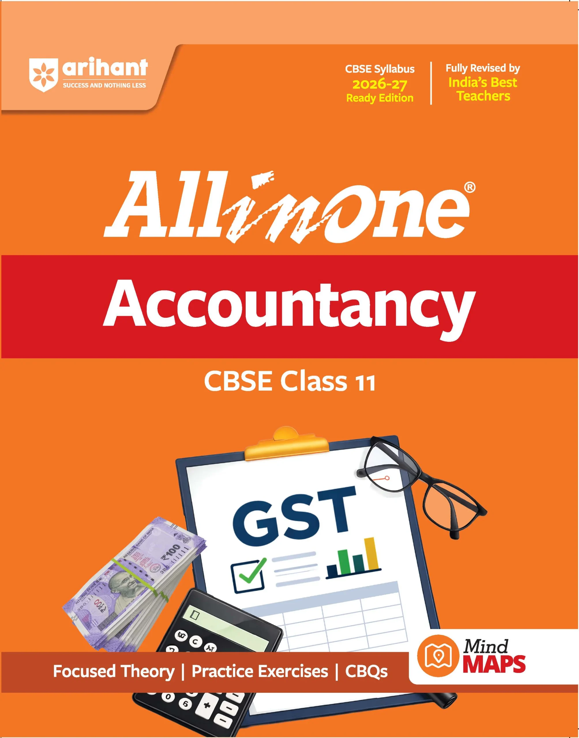 Arihant : All in One : CBSE Accountancy Class 11 (Exams 2026-27) By Sumit Grover & Sarvesh Kumar Mittal (F965) (9789378161216)