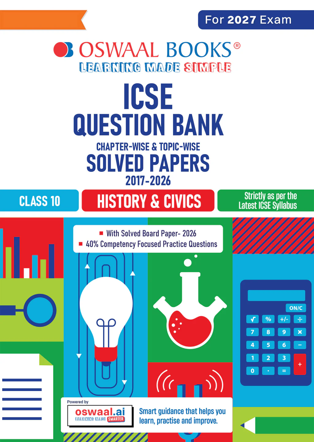 Oswaal ICSE Question Bank "History & Civics" Class- 10 (For 2027 Exam) (9789373014074)
