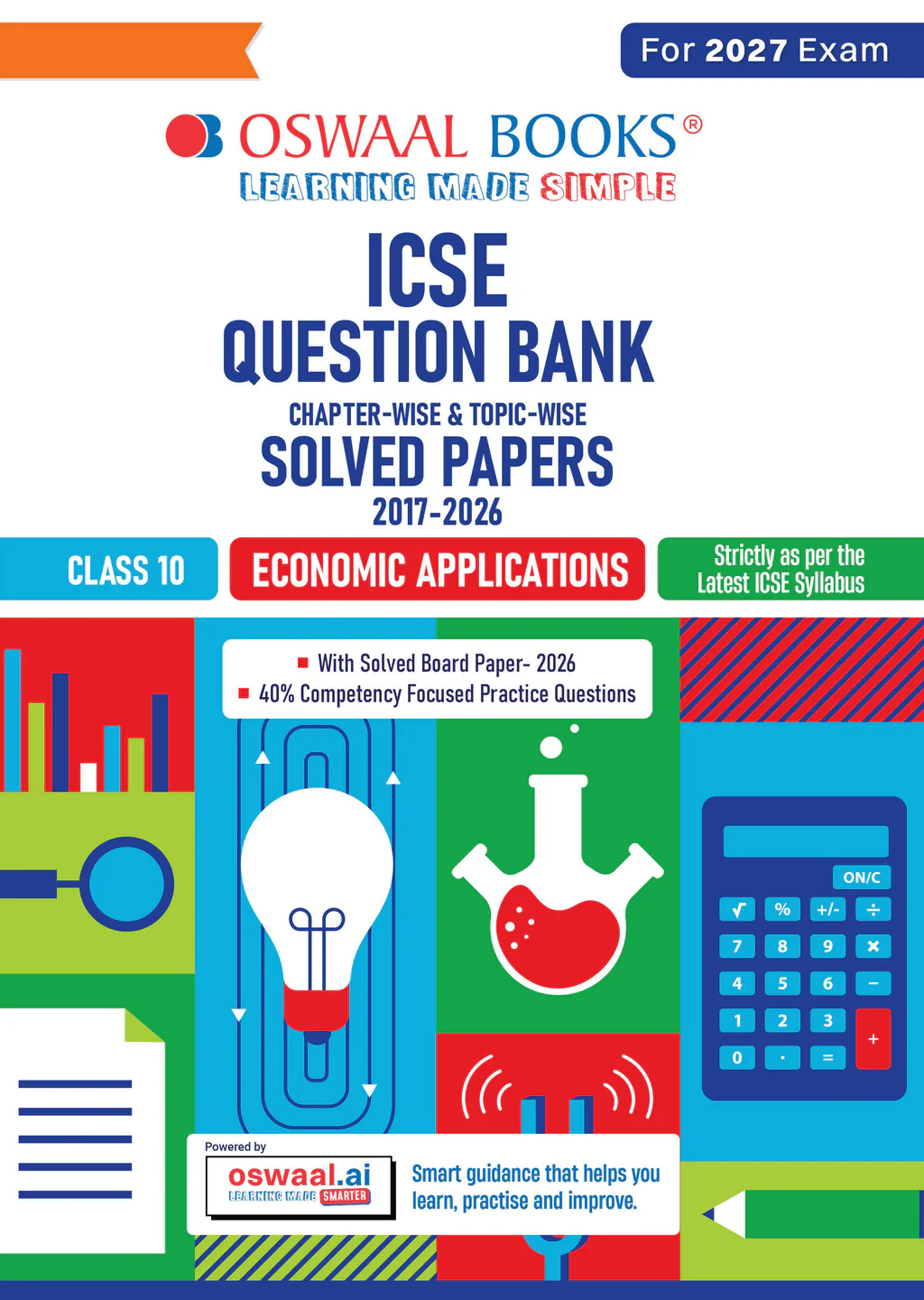 Oswaal ICSE Question Bank "Economic Applications" Class- 10 (For 2027 Exam) (9789373011431)