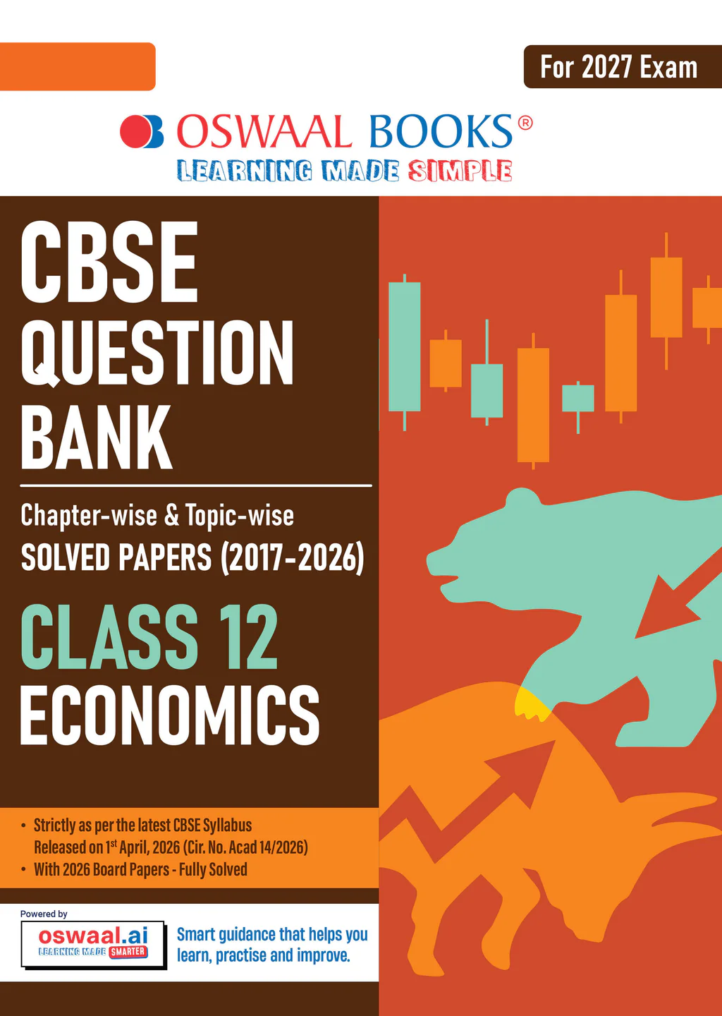 Oswaal : CBSE Question Bank “Economics” Class- 12 (For 2027 Exam) (9789373011479)