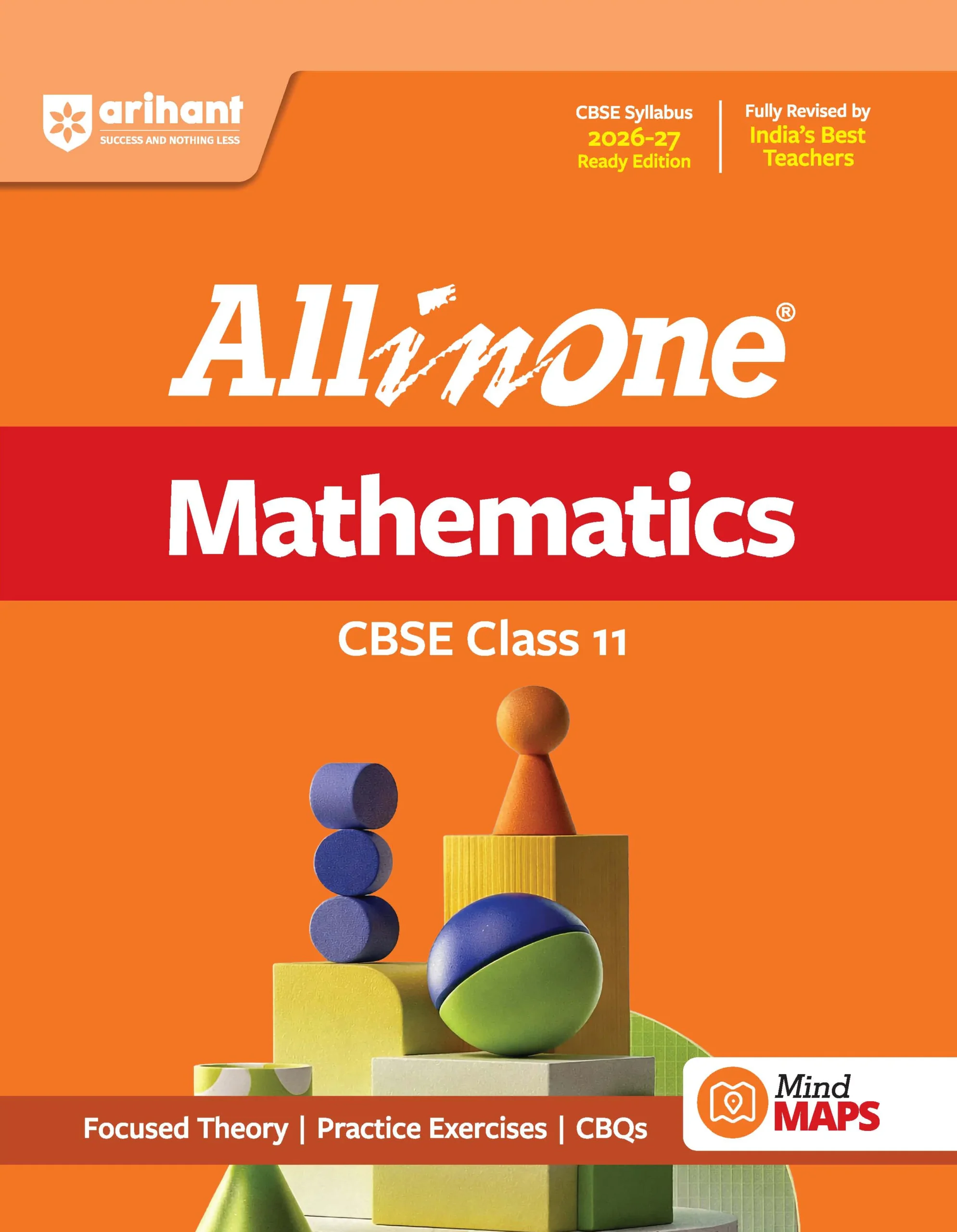 Arihant : All in One CBSE "Mathematics" Class- 11 (Exams 2026-27) By Er. Prem Kumar (F960) (9789378167256)