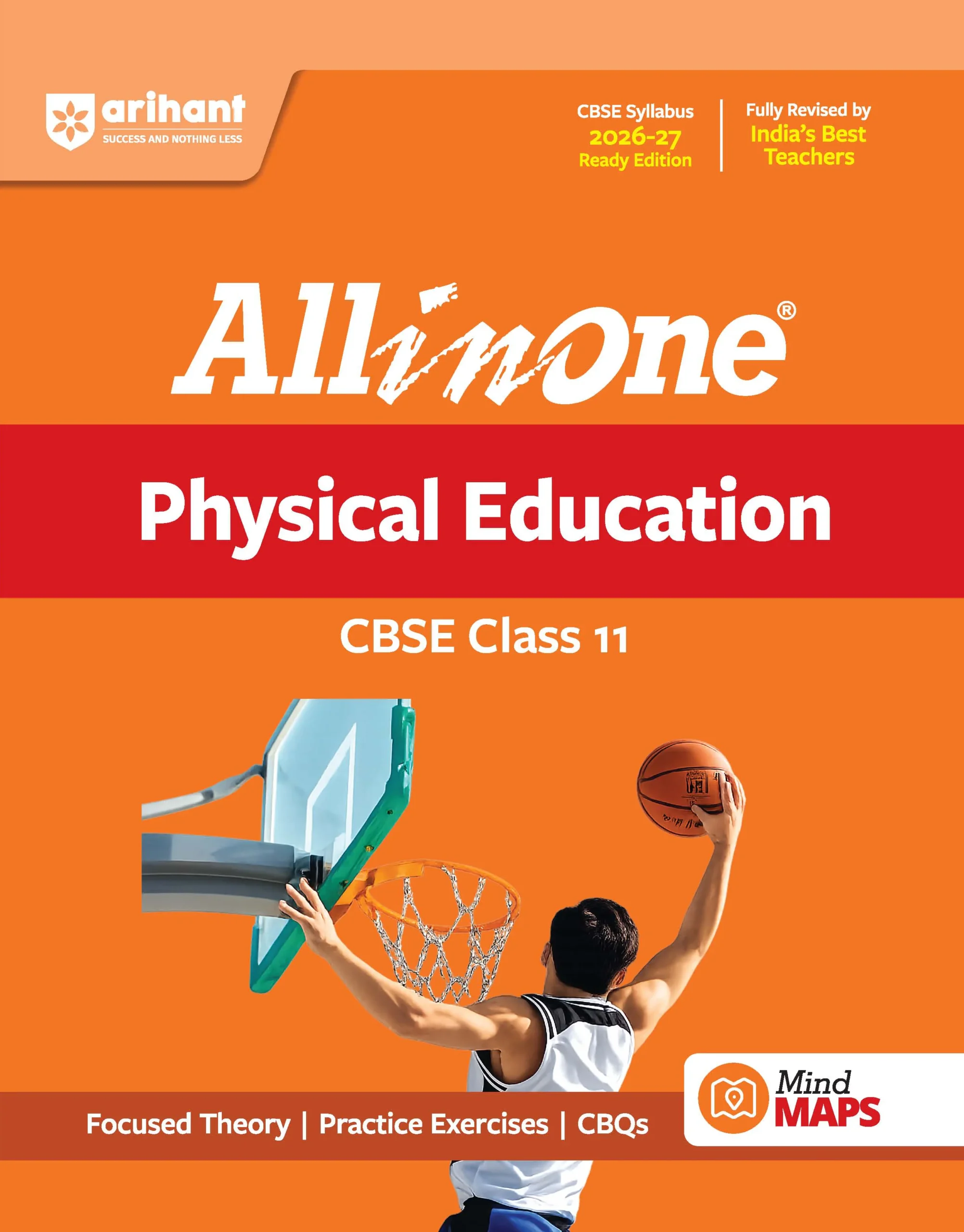Arihant : All in One CBSE "Physical Education" Class- 11 (Exam 2026-27) By Naveen Kumar John & Nazma Ansari  (F971) (9789378165405)