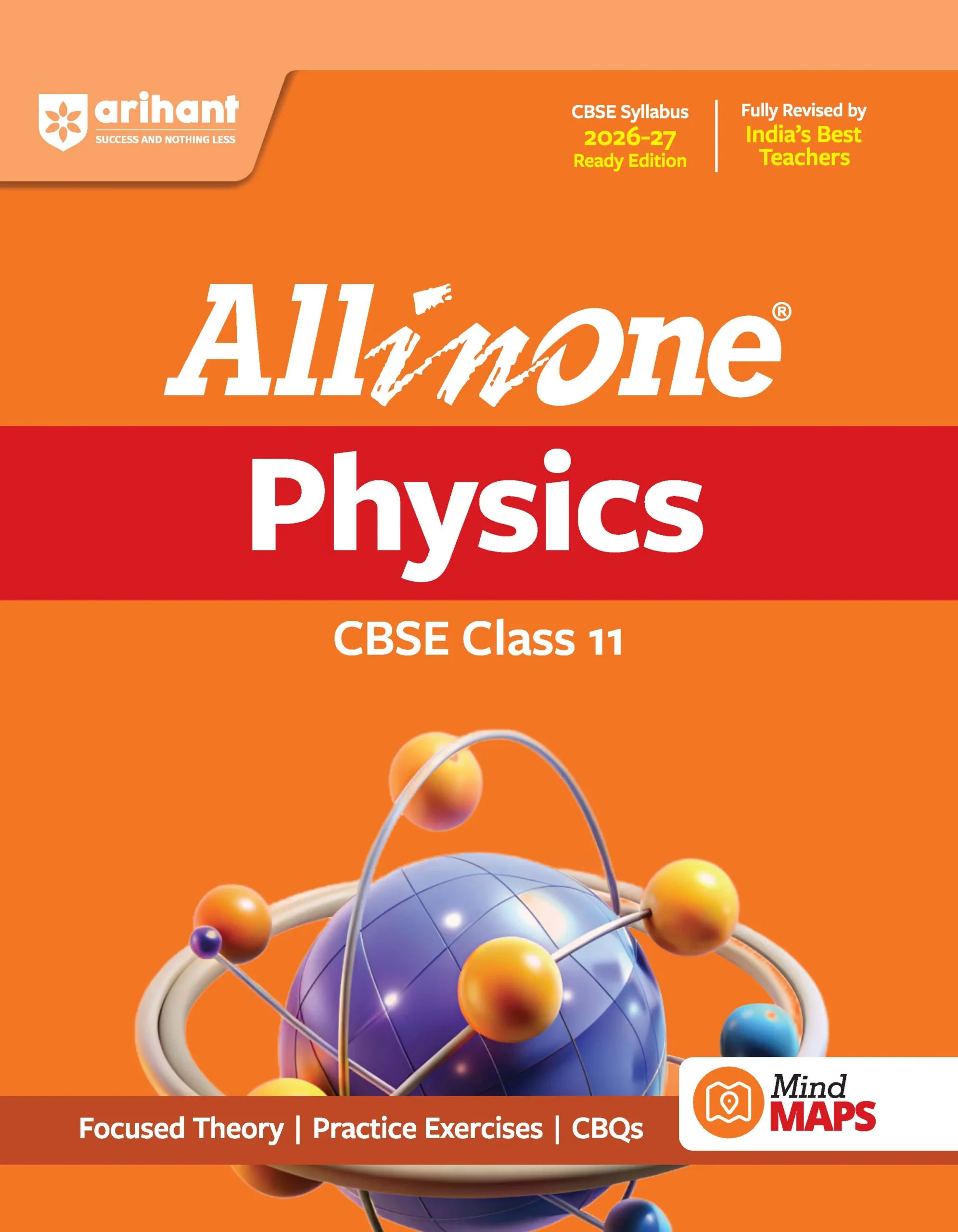 Arihant : All in One CBSE "Physics" Class- 11 (Exams 2026-27) By Prashant Sharma , Alpesh Kumar & Ujjwal Singh (F958) (9789378161568)