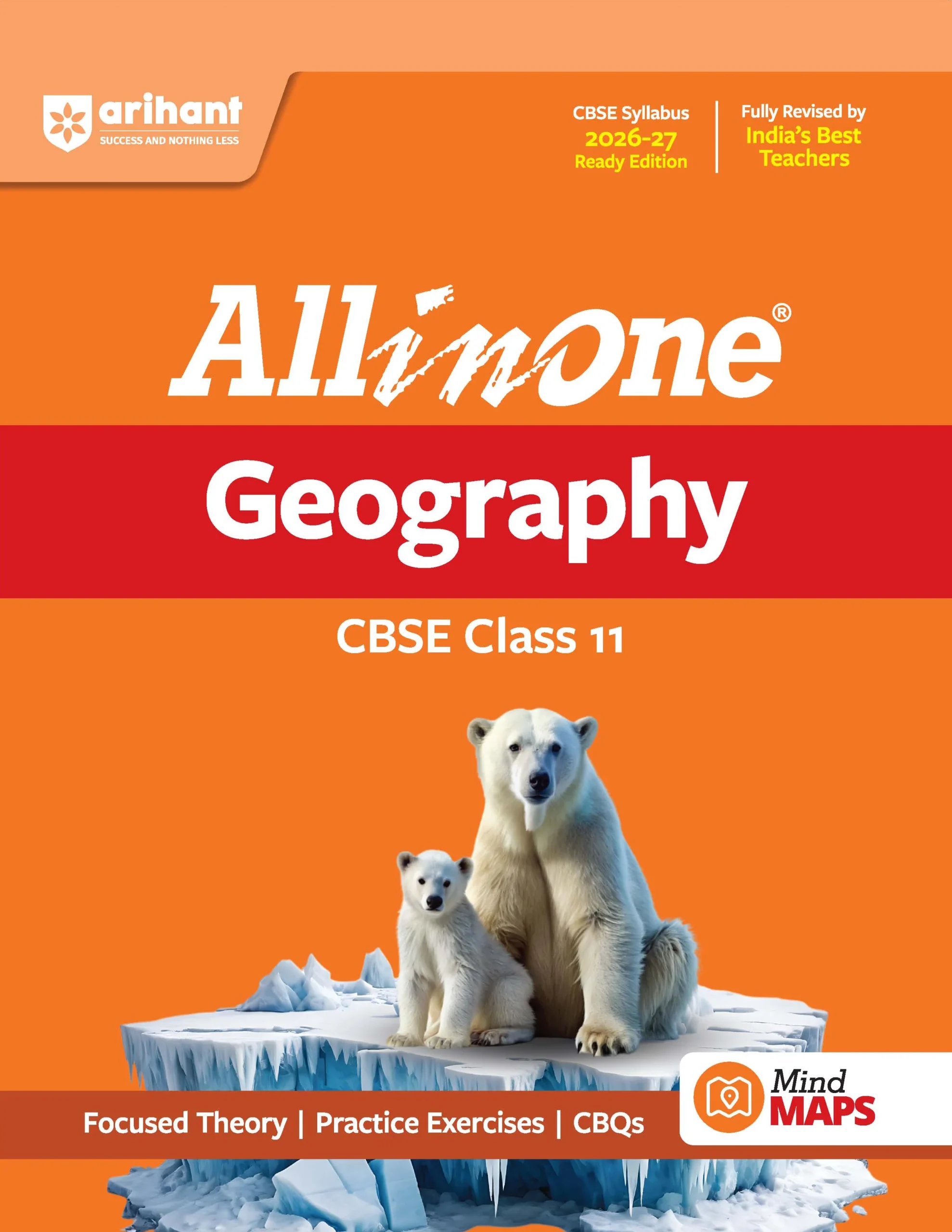 Arihant : All in One CBSE "Geography" Class- 11 (Exams 2026-27) By Dr. Deepa Tripathi & Nazma Ansari (F973) (9789378165665)