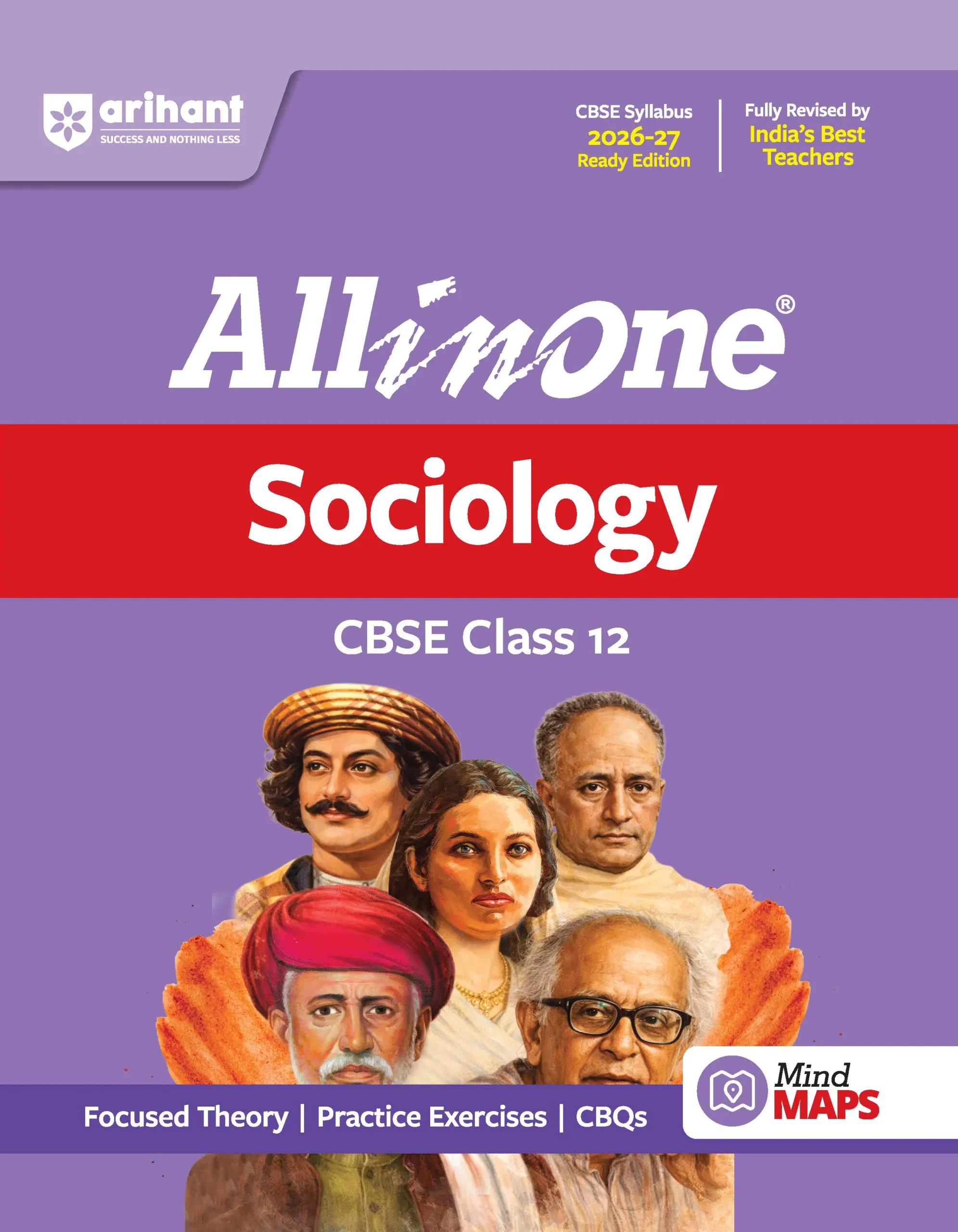 Arihant : All in One : CBSE “Sociology” Class- 12 (F992) Exam-26-27 (9789373946931)