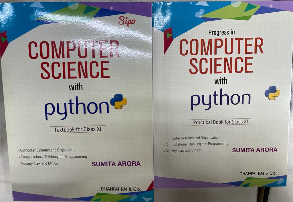 Computer Science with Python Textbook and Practical Book for Class- 11 (Combined Set) (9788177002300) Dhanpat Rai & Co.