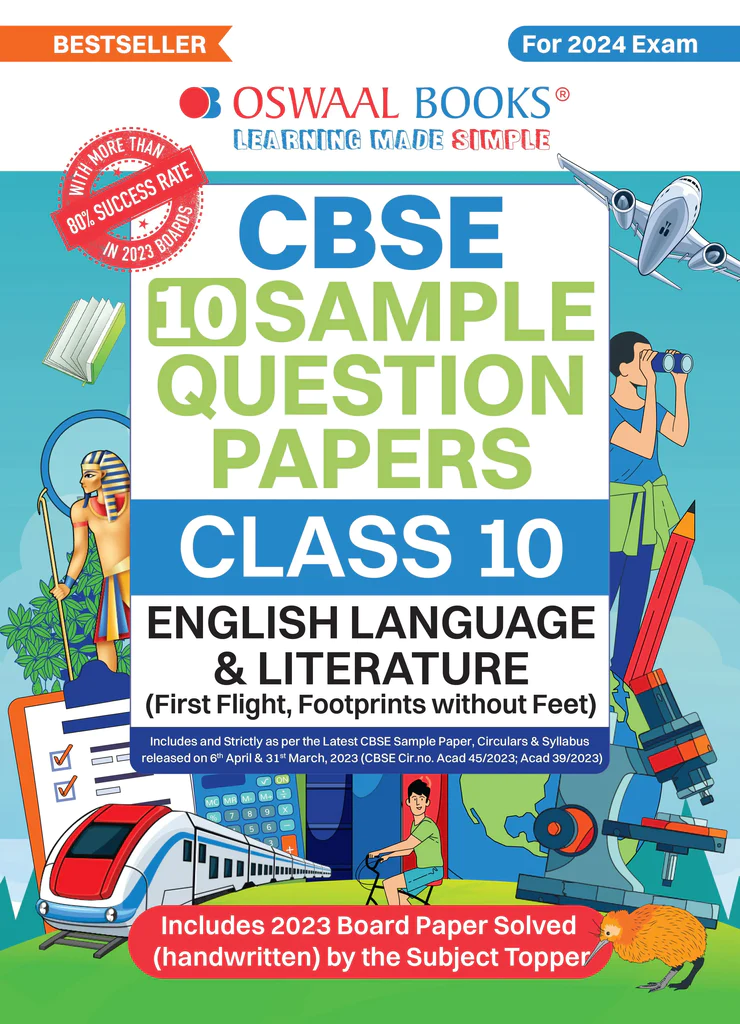 Oswaal CBSE Sample Question Papers Class-10 “English Language ...