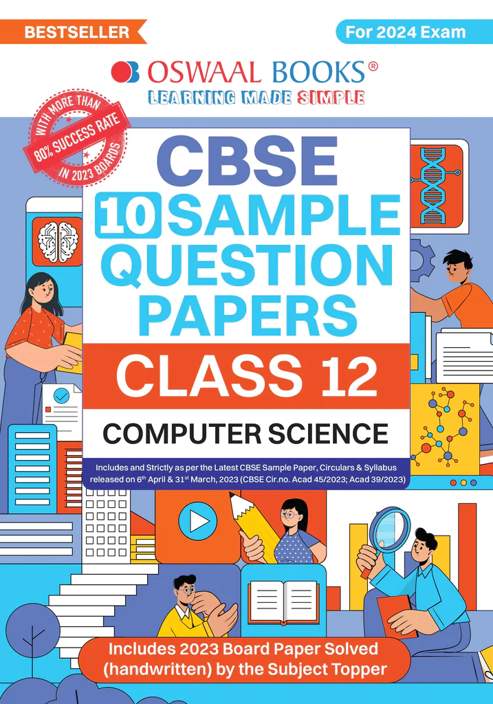 Oswaal CBSE Sample Question Papers Class-12 “Computer Science” (For ...