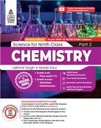 Science For Ninth Class Part 2 Chemistry By Lakhmir Singh (CBSE) (9789369582648)