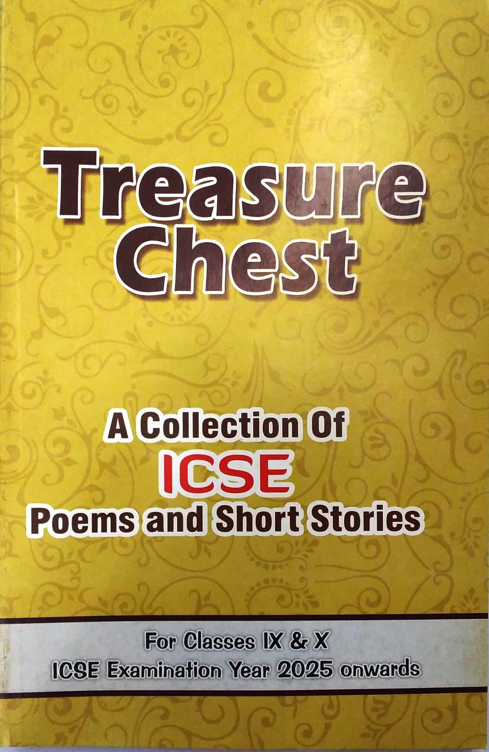 icse class 10 english literature workbook answers treasure chest