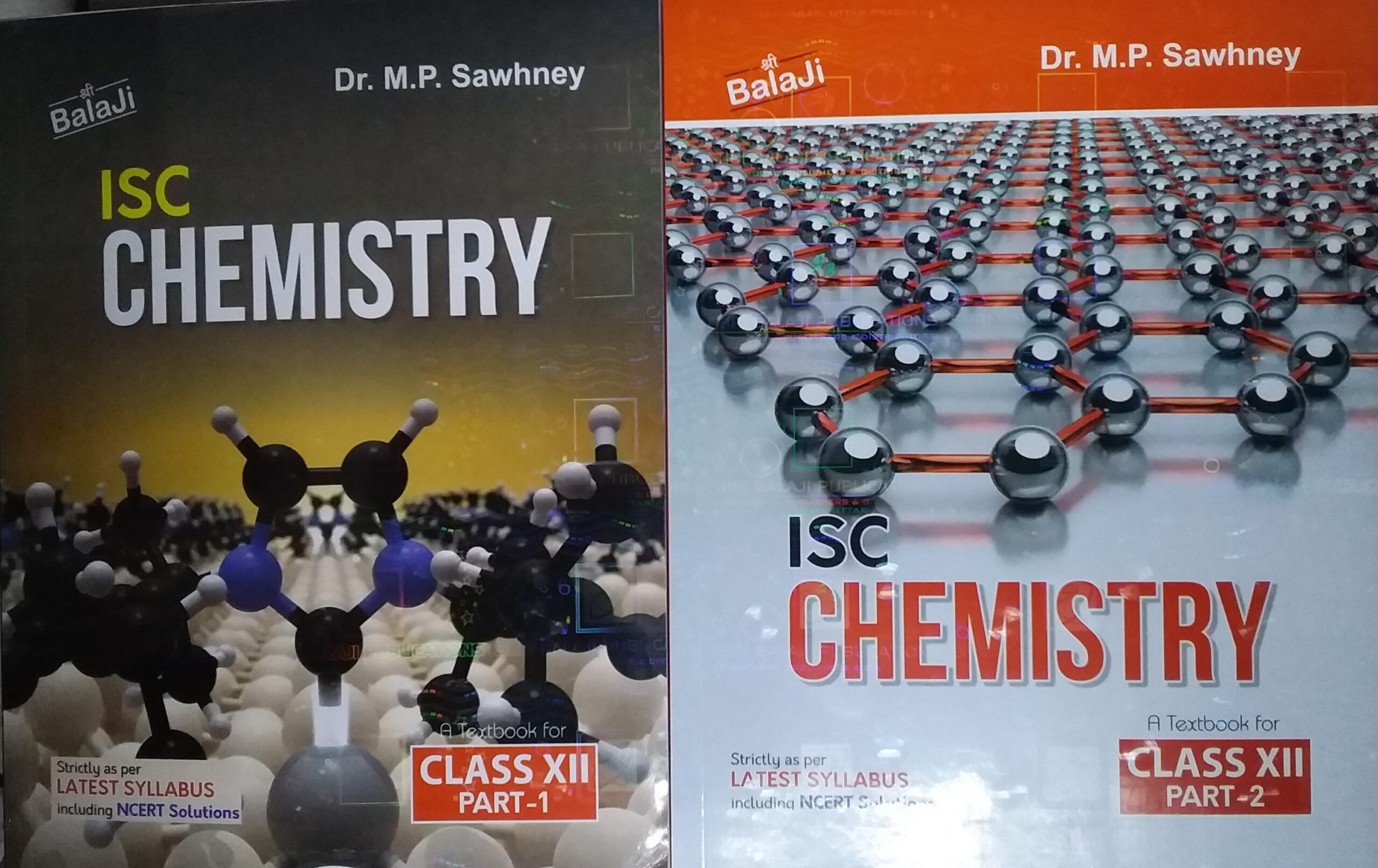 Shri Balaji ISC Chemistry A Text Book for Class XII (Part 1