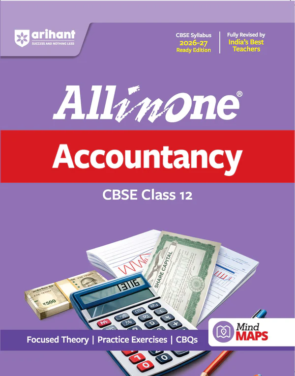 All in One : Accountancy for CBSE Exams 2026-27 Class- 12 (F983) (9789373948805) Arihant
