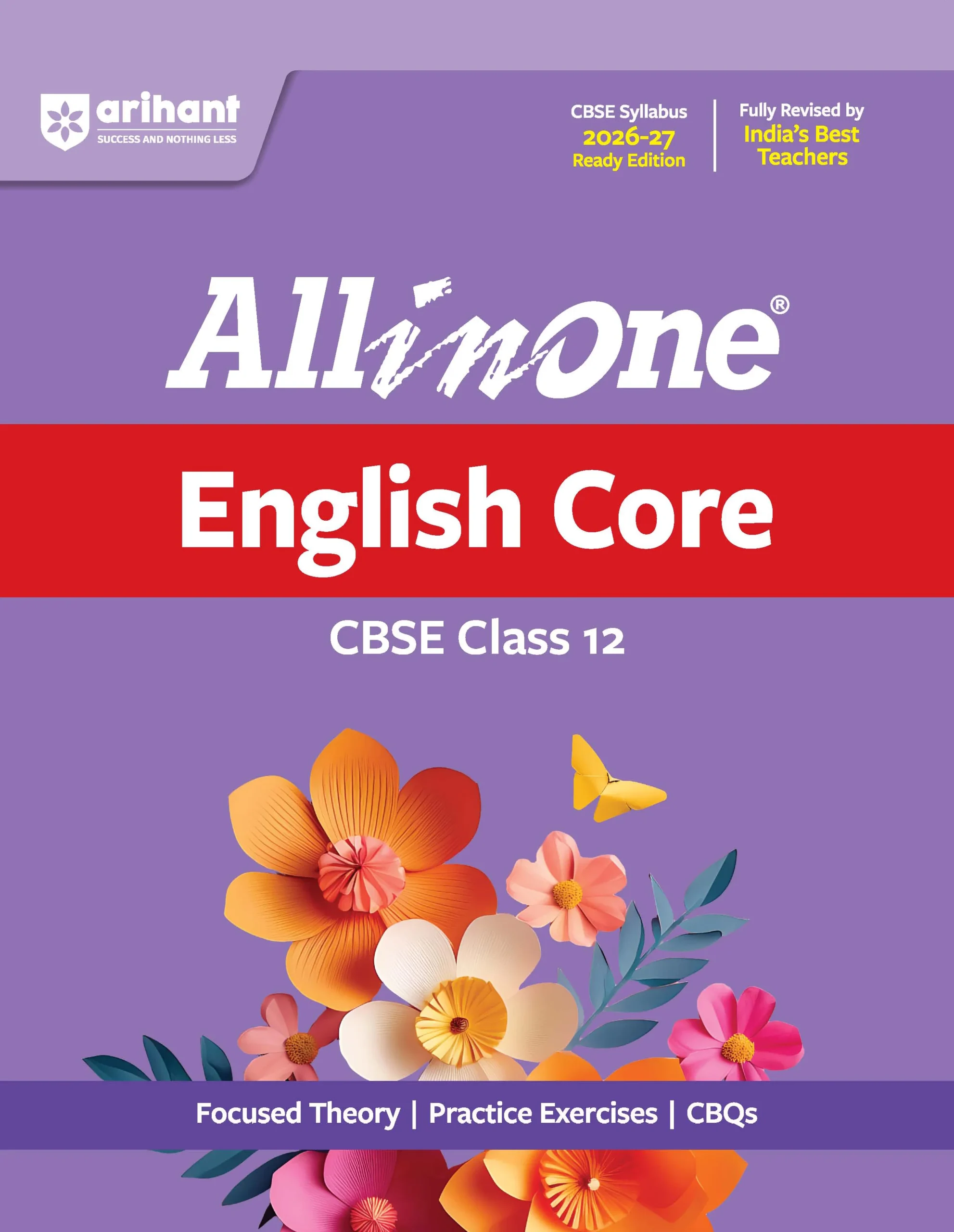 All in One : English Core for CBSE Exams 2026-27 Class- 12 (F980) (9789373945903) Arihant