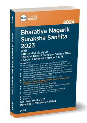 Taxmann Bharatiya Nagarik Suraksha Sanhita 2023 (Bare Act ...