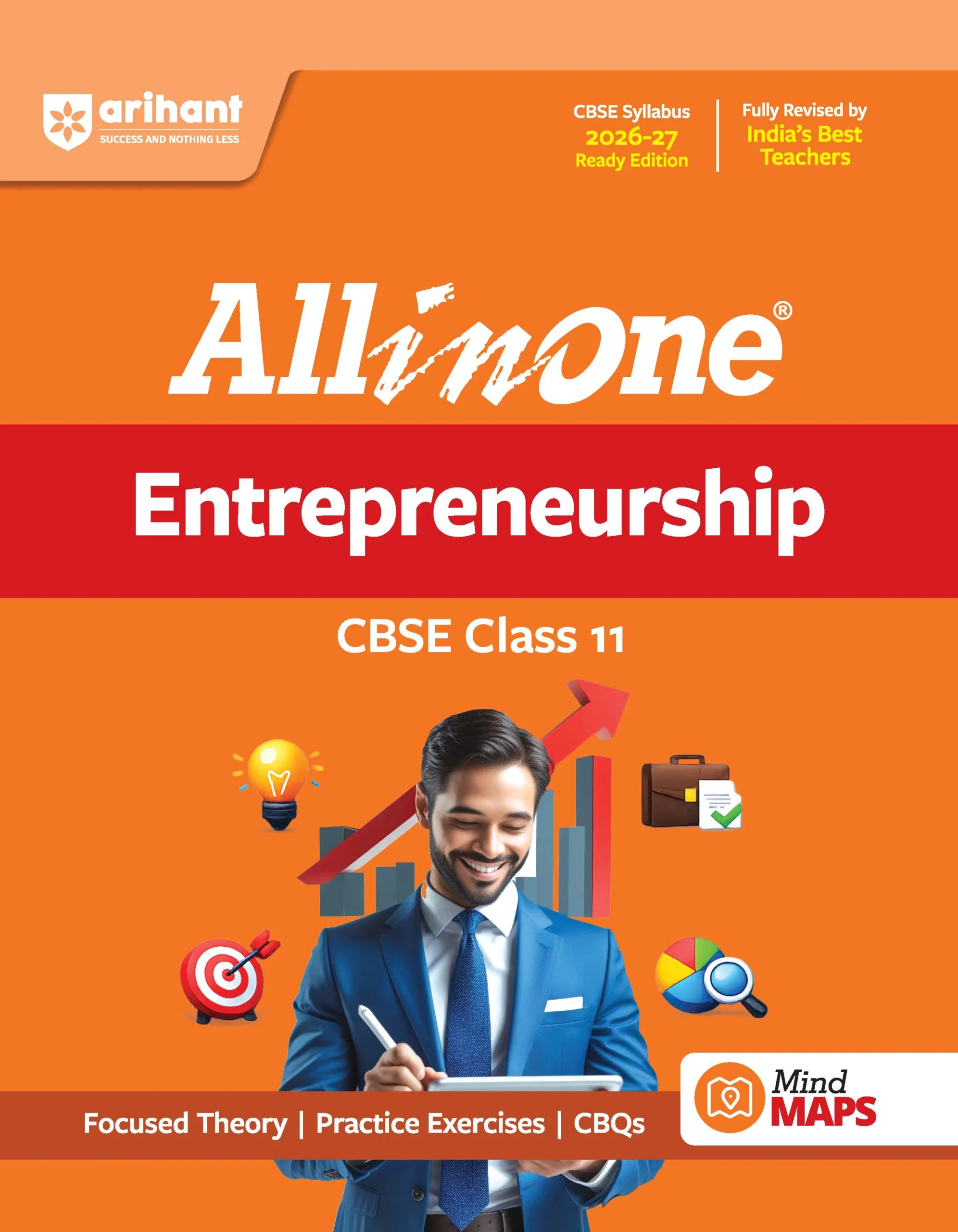 All In One Entrepreneurship Class 11th Based On Latest NCERT For CBSE Exams 2026-27 All typ MCQs, (F970) (9789378168147)