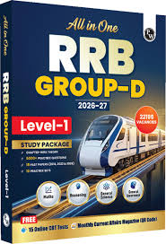 PW All in One RRB Group D Level-1 For 2026-27 Exam | 15 PYQs with 15 Practice Sets (Paperback, PW) (9789374670897)