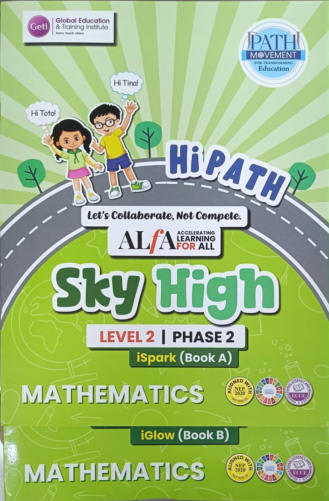 CMS Alfa Sky High Mathematics /Level 2/Phase 2/ A/B Part (2 Vol Set) (9789362032768)