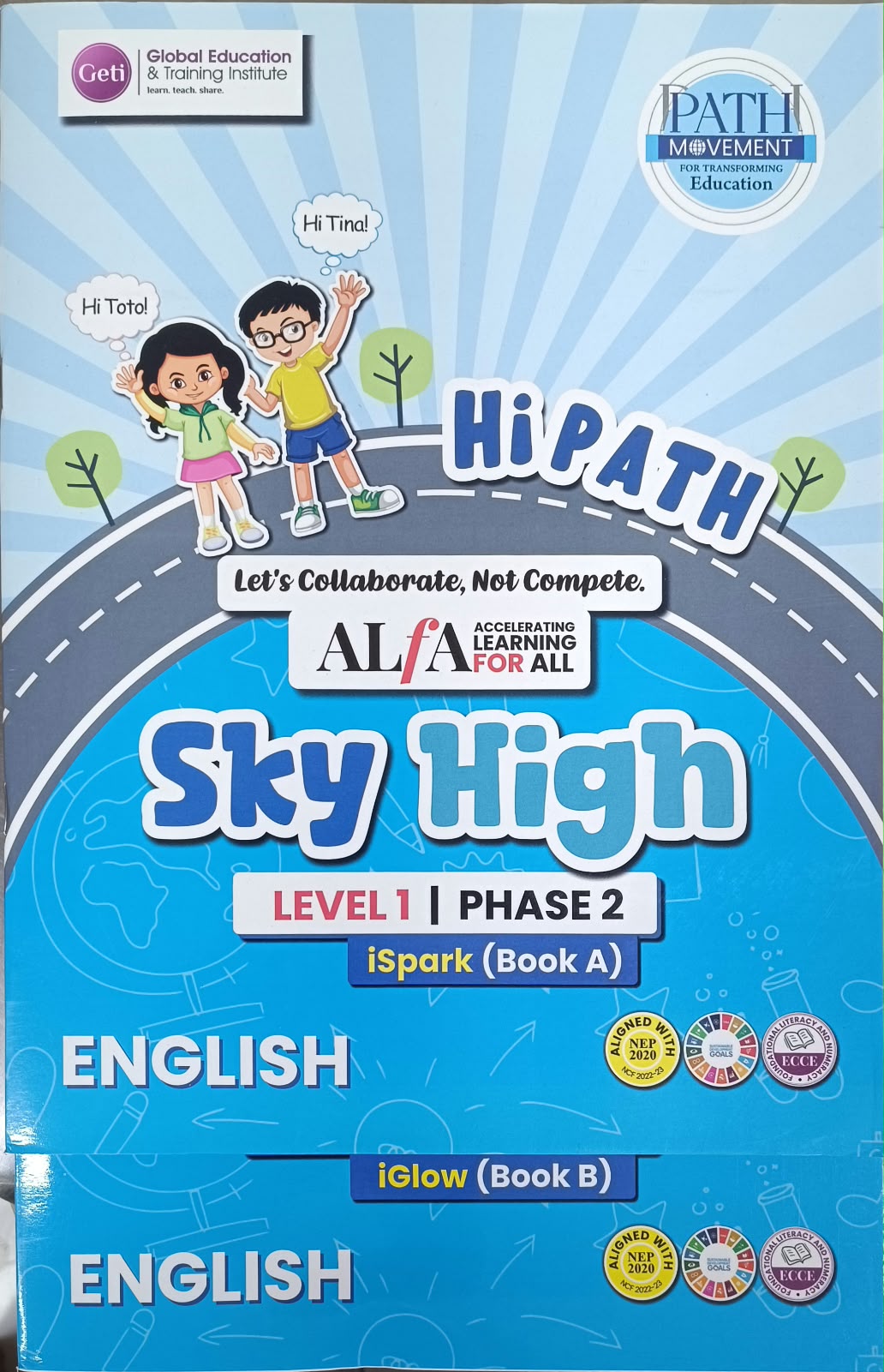 CMS Alfa Sky High /English/ Level 1/Phase 2 (A/B Part) (2 Vol Set) (9789362033970)