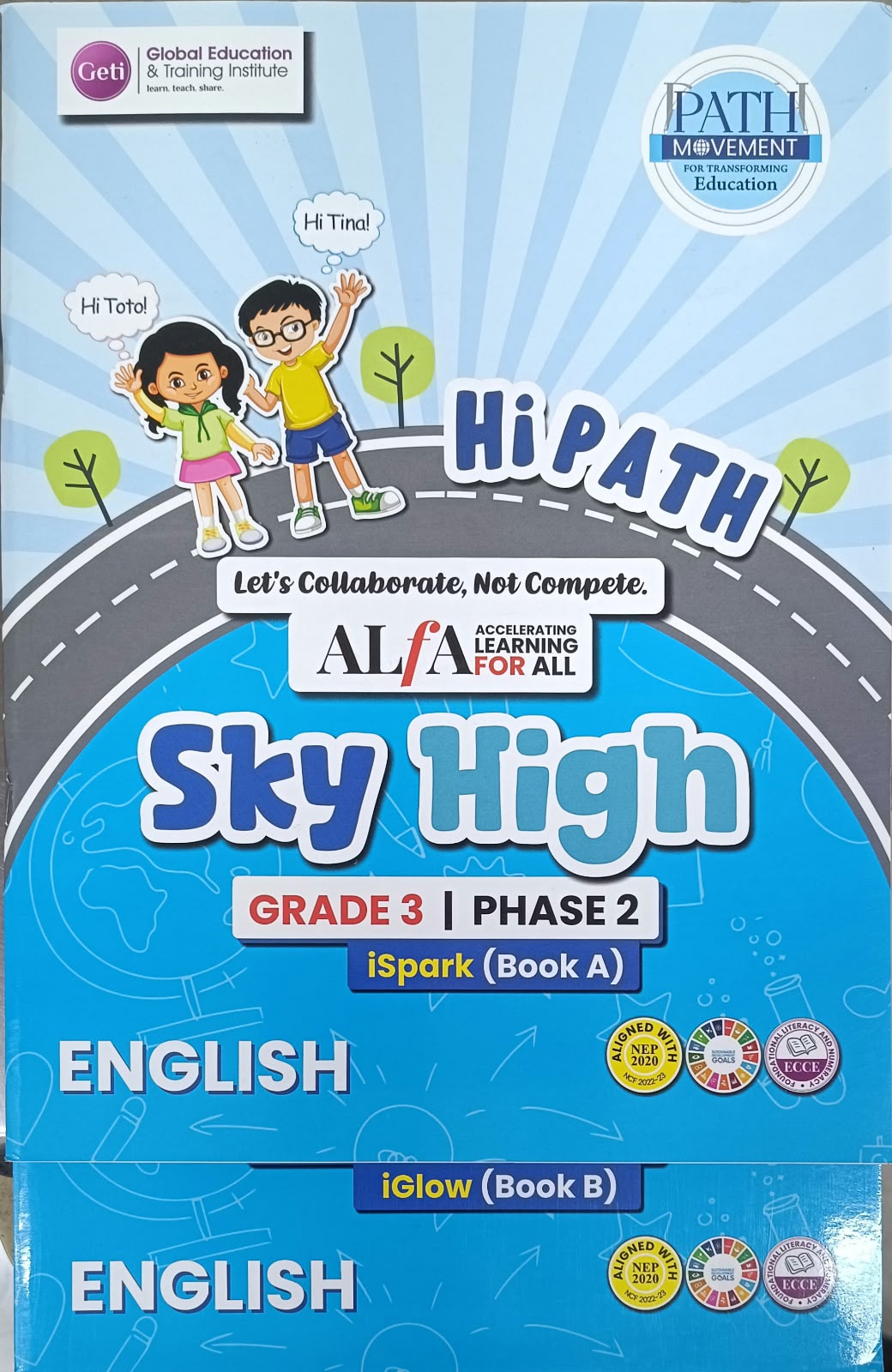 CMS Alfa Sky High English /Grade 3/Phase 2 (A/B Part) (2 Vol Set) (9789362039095)