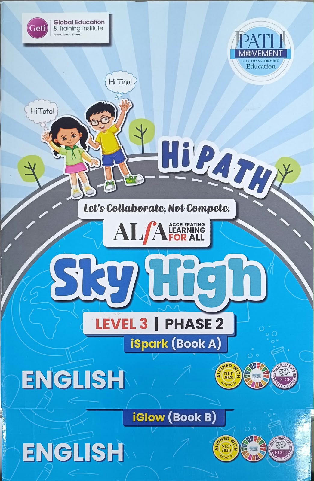 CMS Alfa Sky High/English Level 3/Phase 2 (A/B Part) (2 Vol Set) (9789362034885)