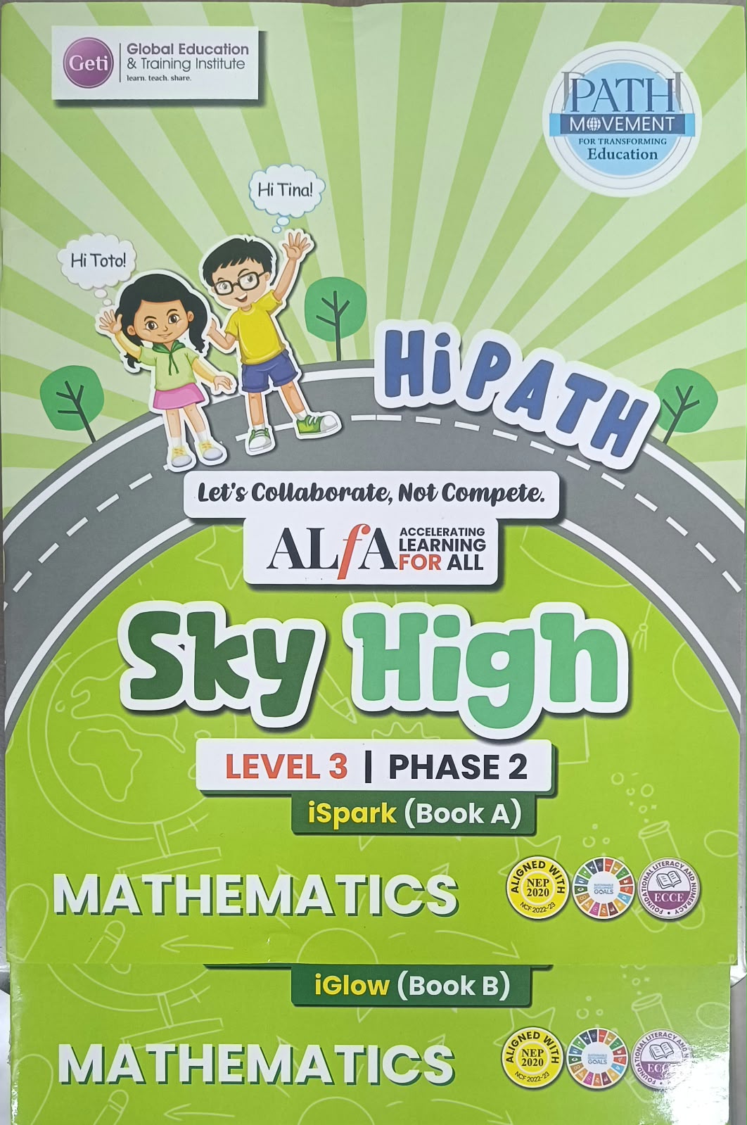 CMS Alfa Sky High/Mathematics/Level 3 Phase 2 (Part A/B) (2 Vol Set) (9789362033444)