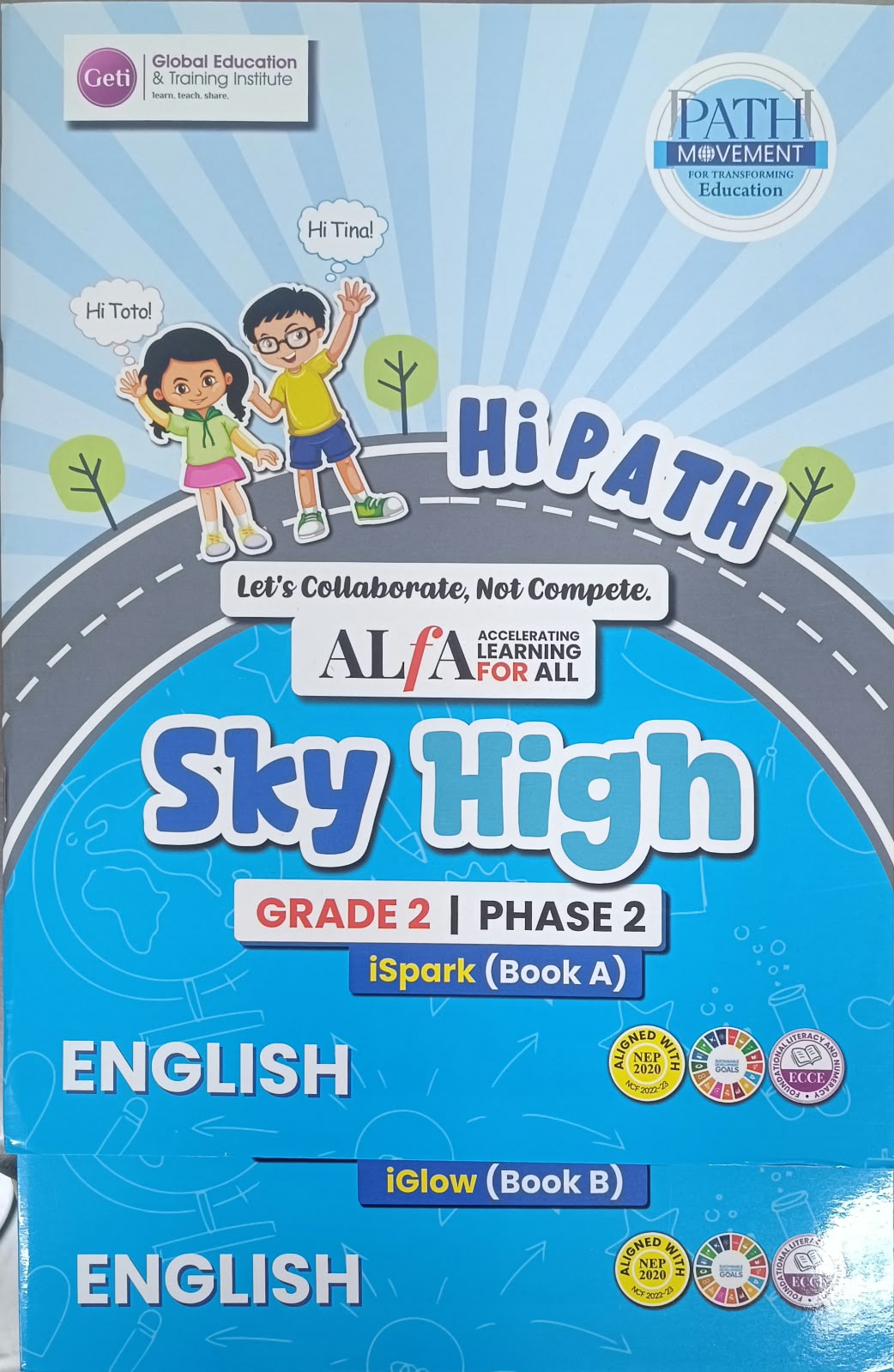 CMS Alfa Sky High English/Grade 2/Phase 2 (A/B Part) (9789362035882)